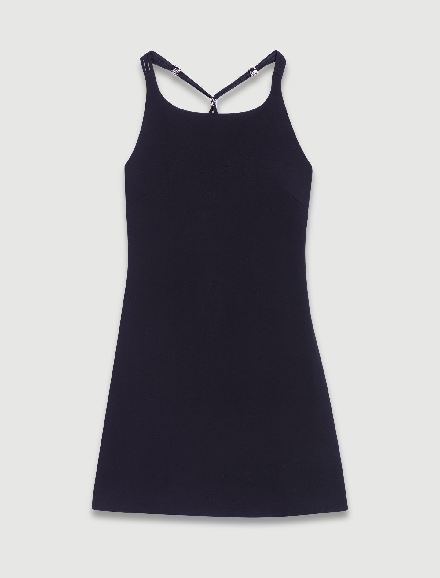 Short lace-up dress - 1