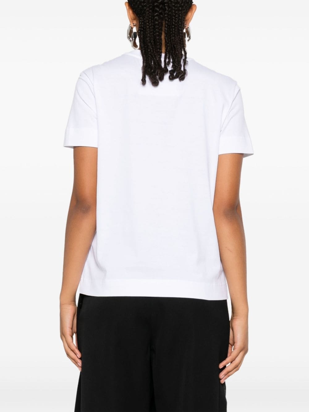 4G lace cotton T-shirt - 4