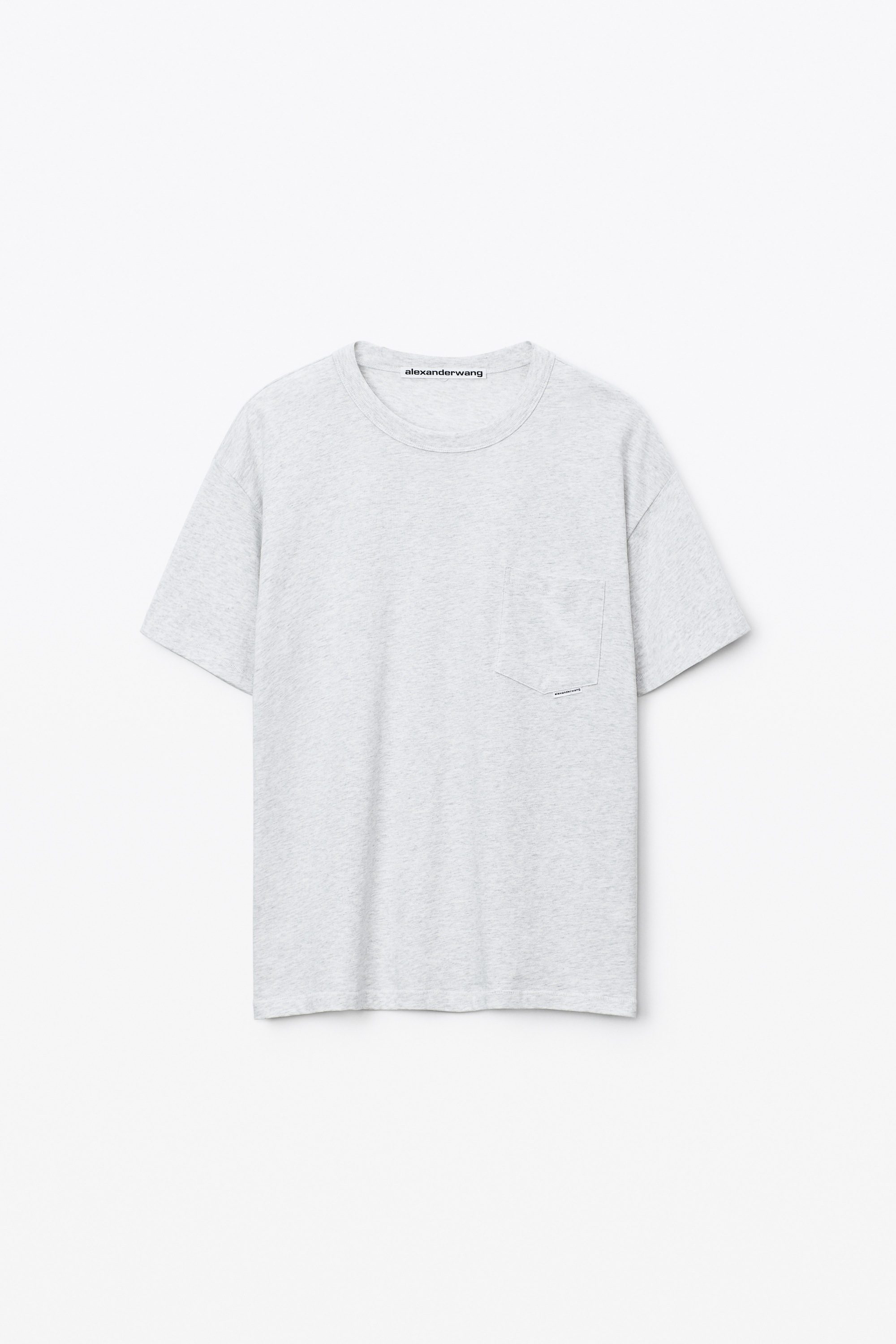 POCKET TEE IN HIGH TWIST JERSEY - 1