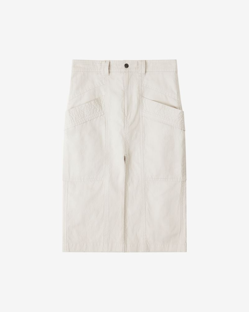 PRIME MIDI COTTON SKIRT - 1
