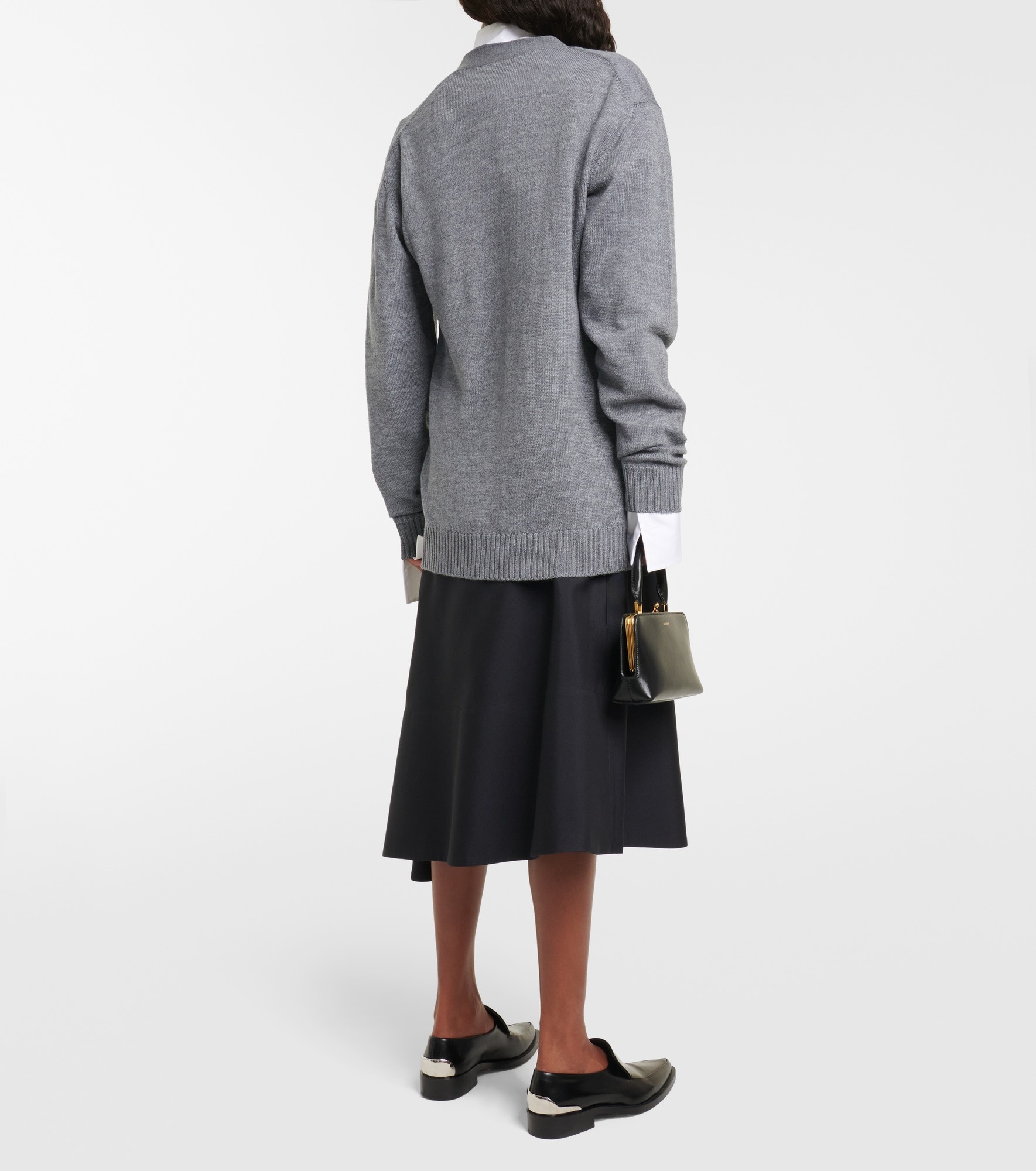 Wool cardigan - 3