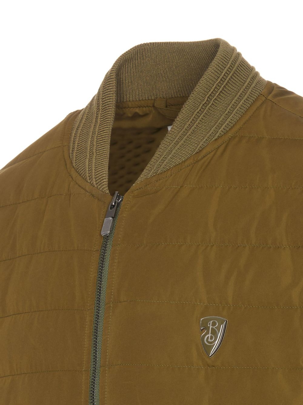 B Shield logo-patch jacket - 3