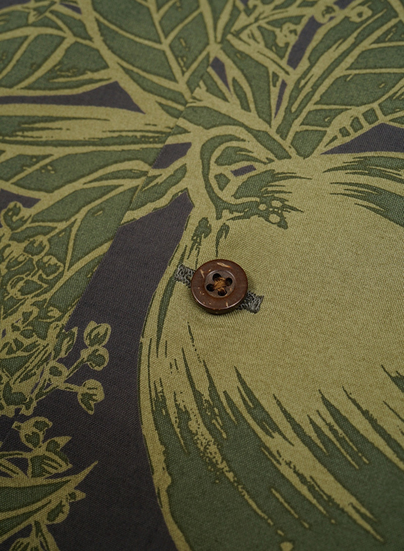 Open Collar Shirt Bihar Mango in Grey 9