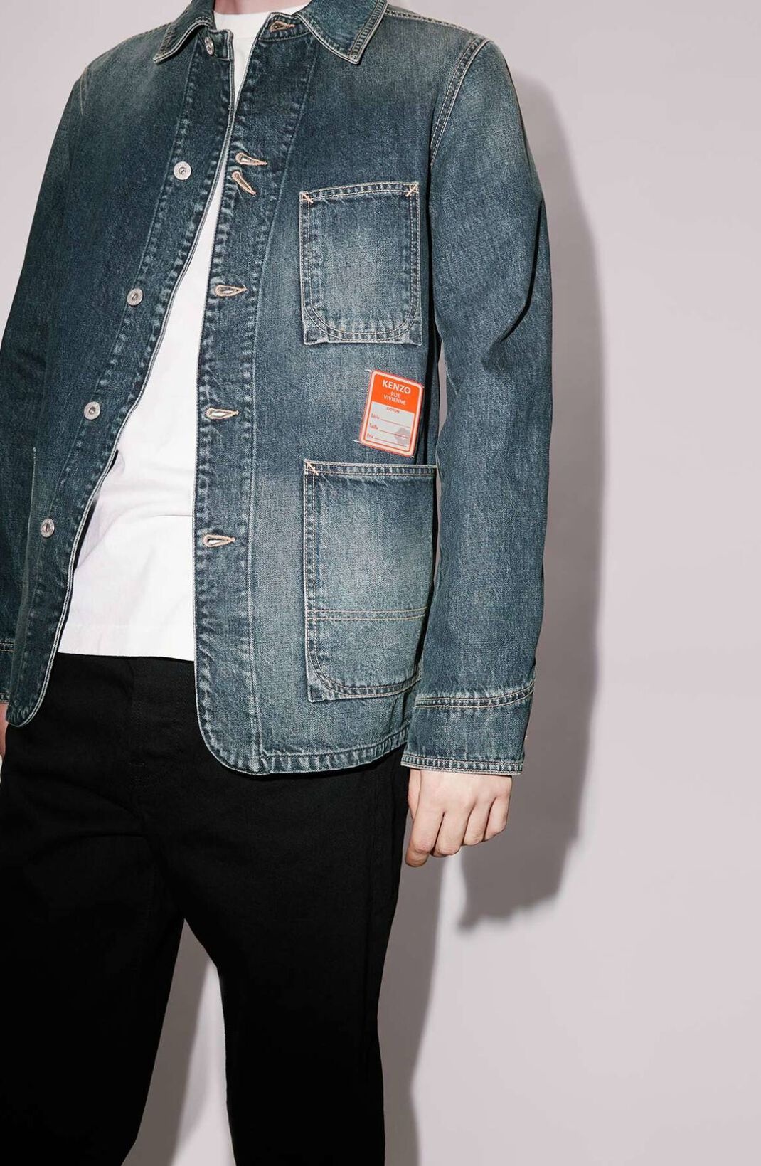 Denim workwear jacket - 6