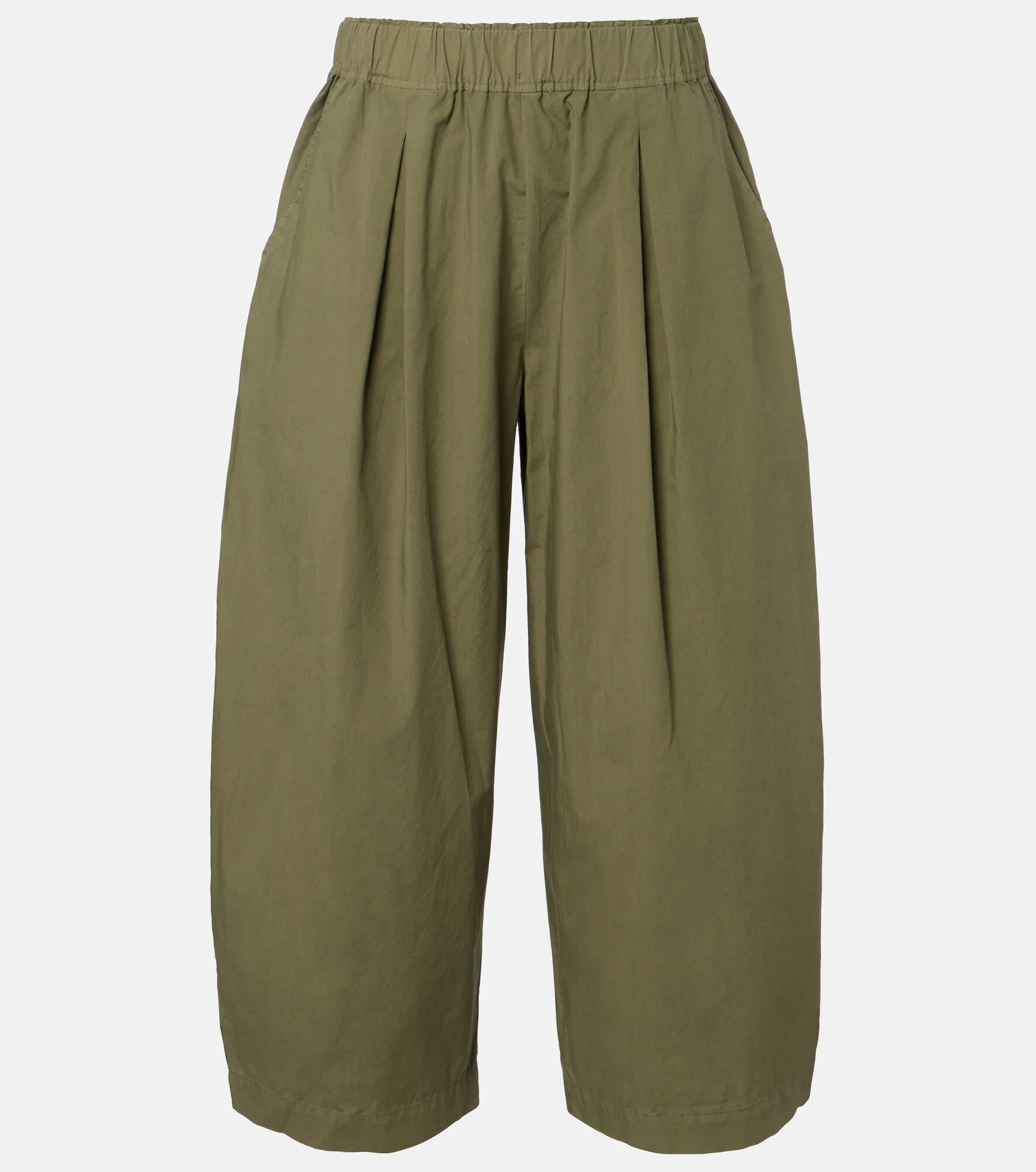 Sophia cotton poplin wide-leg pants - 1