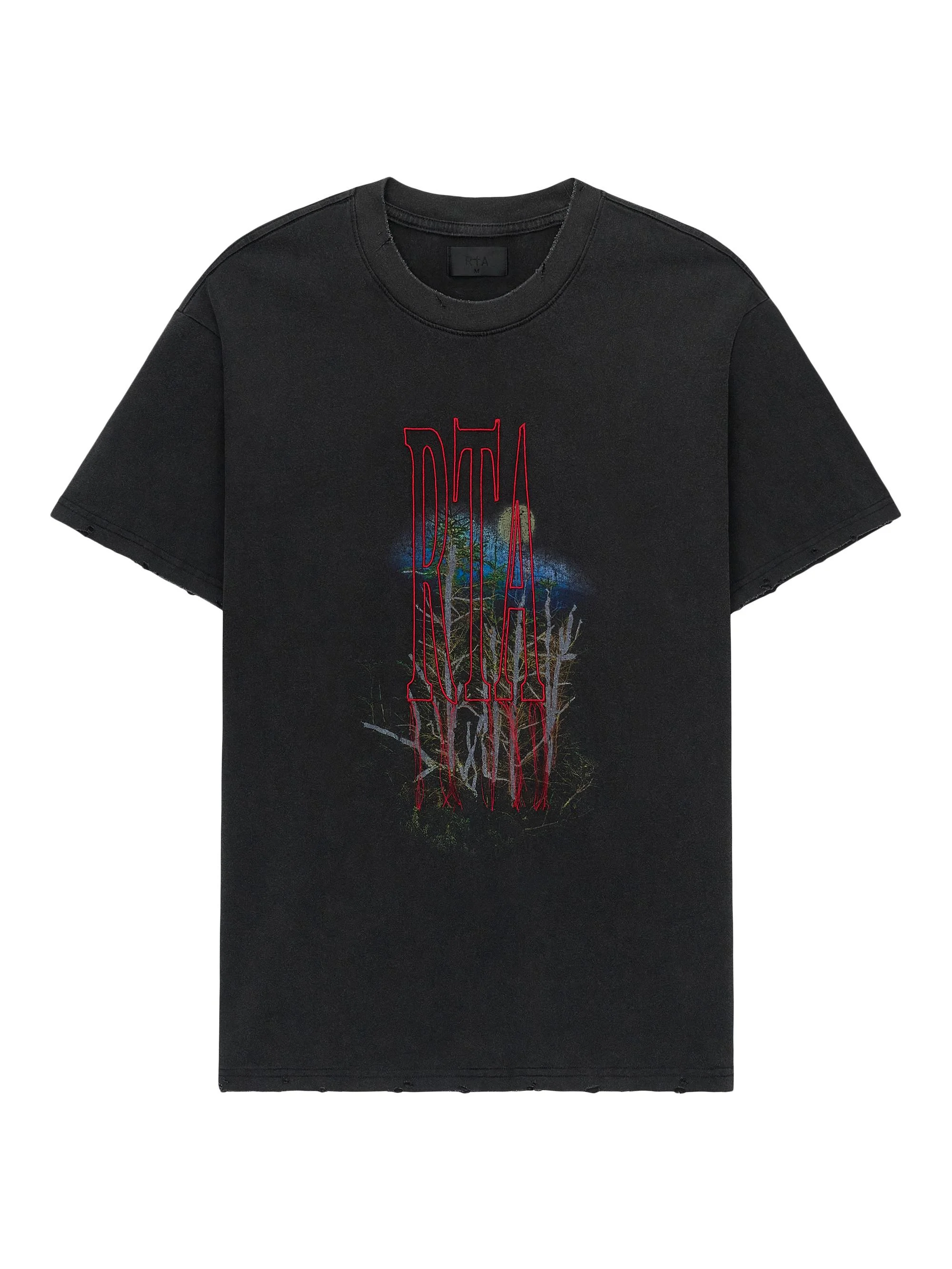 Men's Chaparral Colin Cotton Oversized T-Shirt - Black Forest - 1