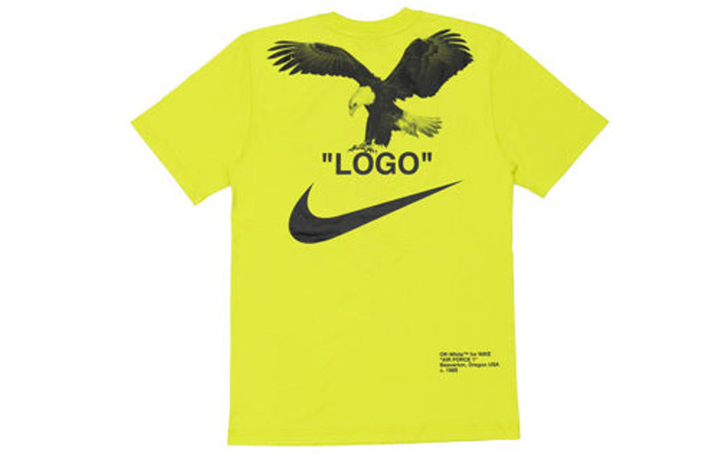 Nike OFF-WHITE x Nike NRG A6 Tee 'Fluorescence Yellow' BQ0827-389 outlook