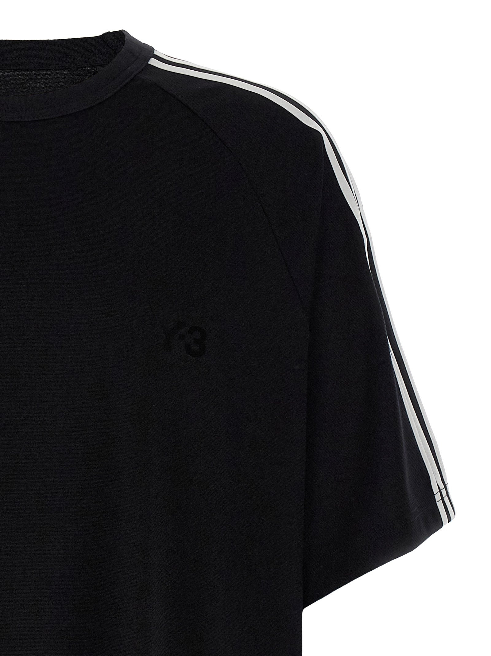 Y-3 3 Strisce T-Shirt White/Black - 3