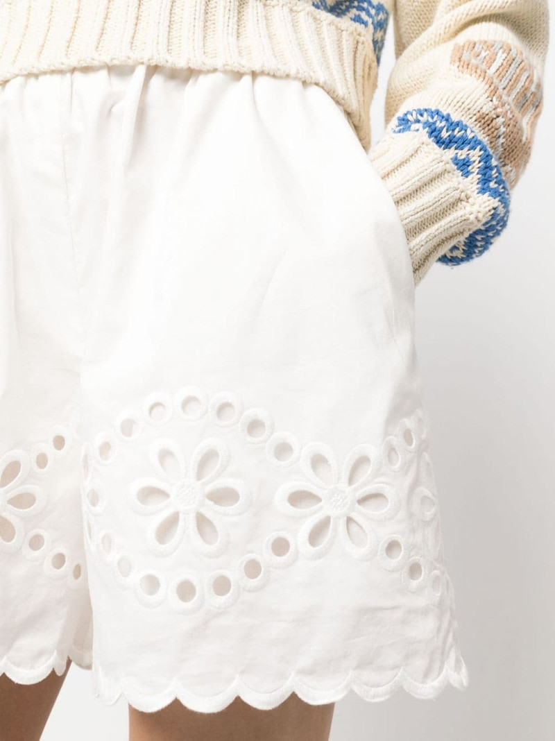cut-out detailing shorts 5