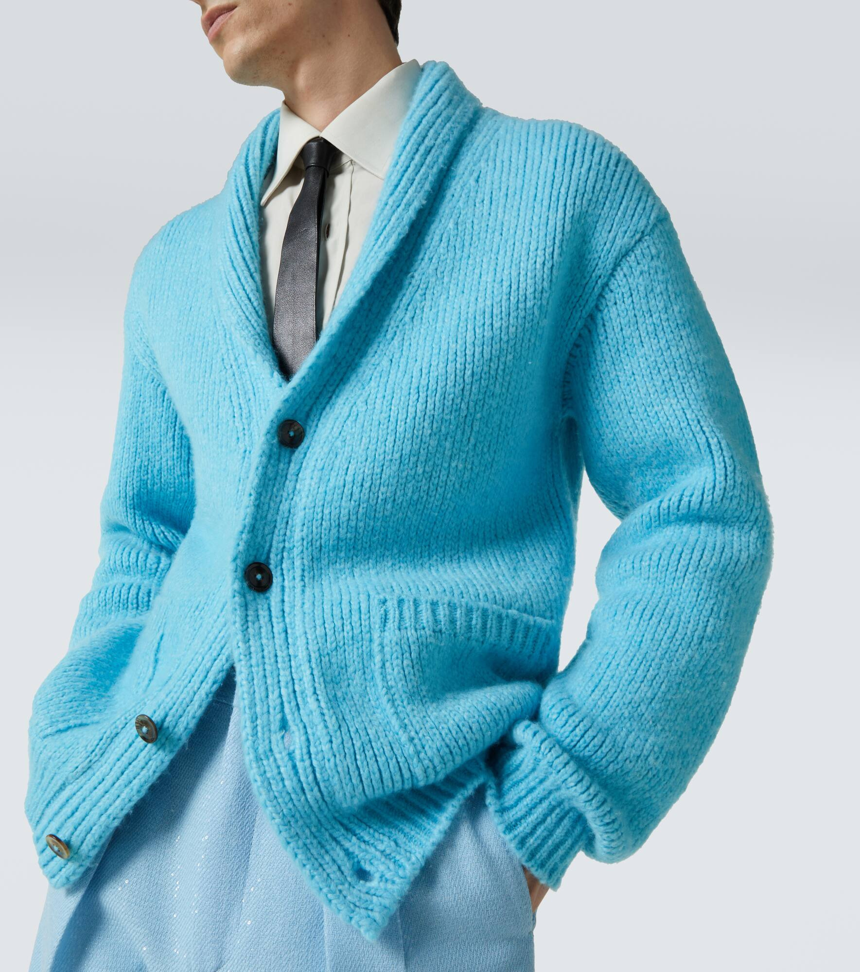 Cashmere cardigan - 5