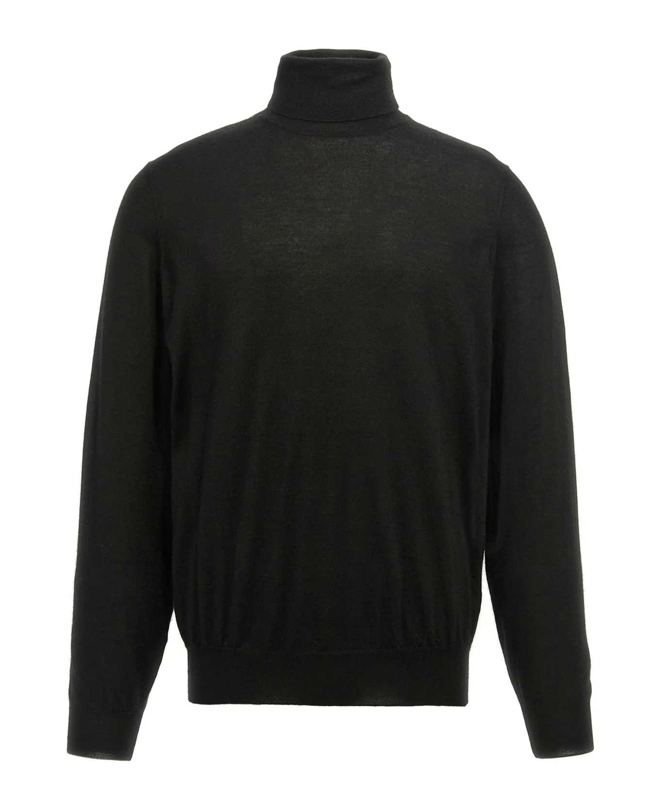Silk Cashmere Turtleneck Sweater - 1