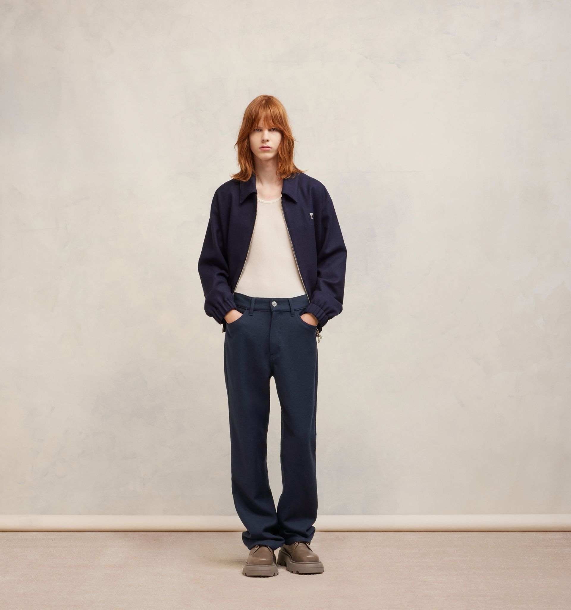 Straight Fit Trousers - 3