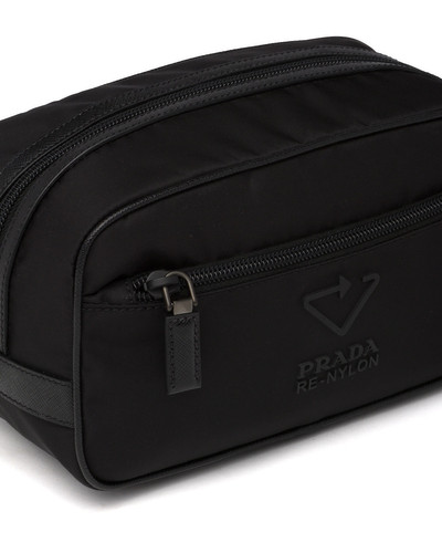 Prada Re-Nylon and Saffiano leather travel pouch outlook