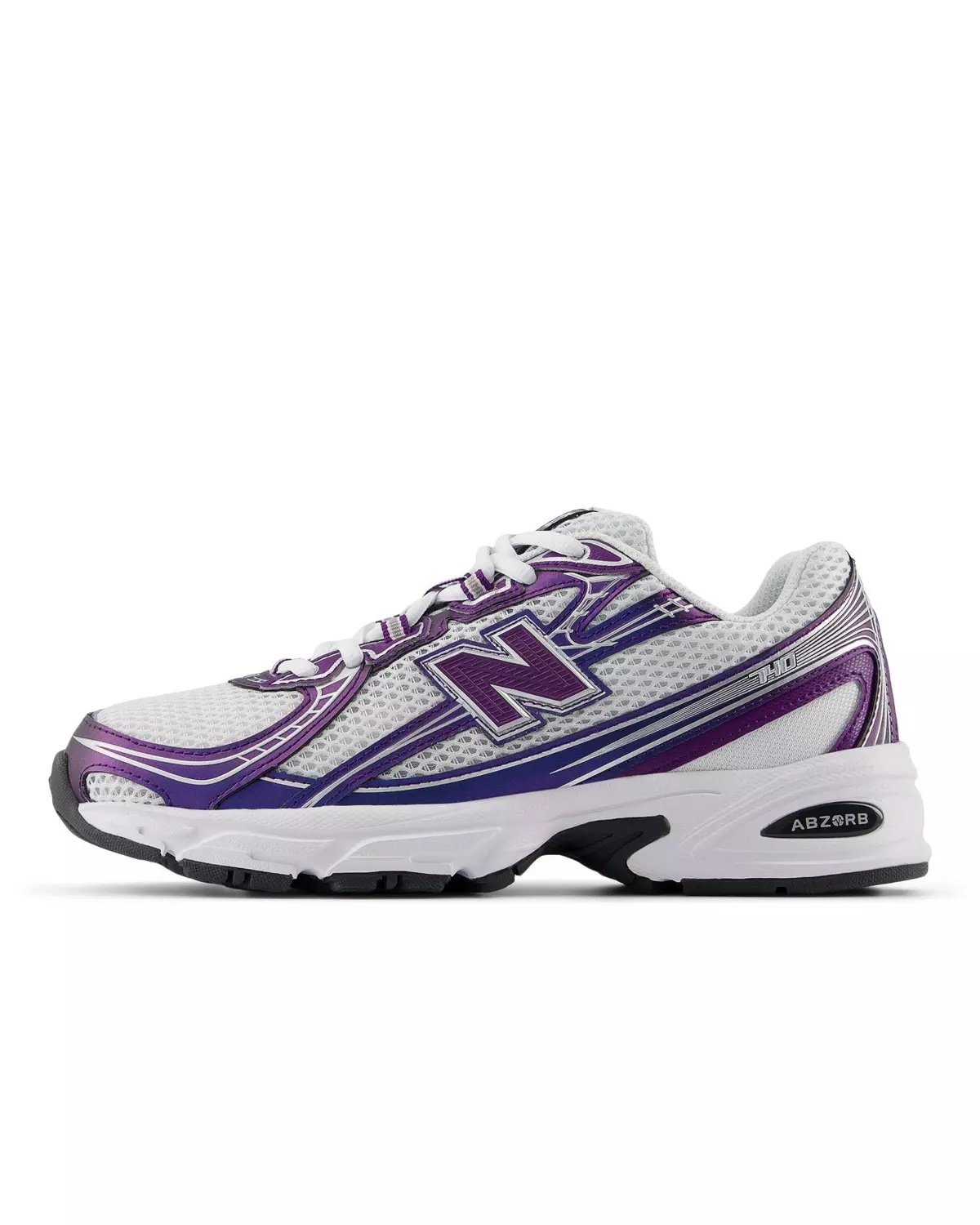 740 "Purple/Silver" Unisex Shoe - 3