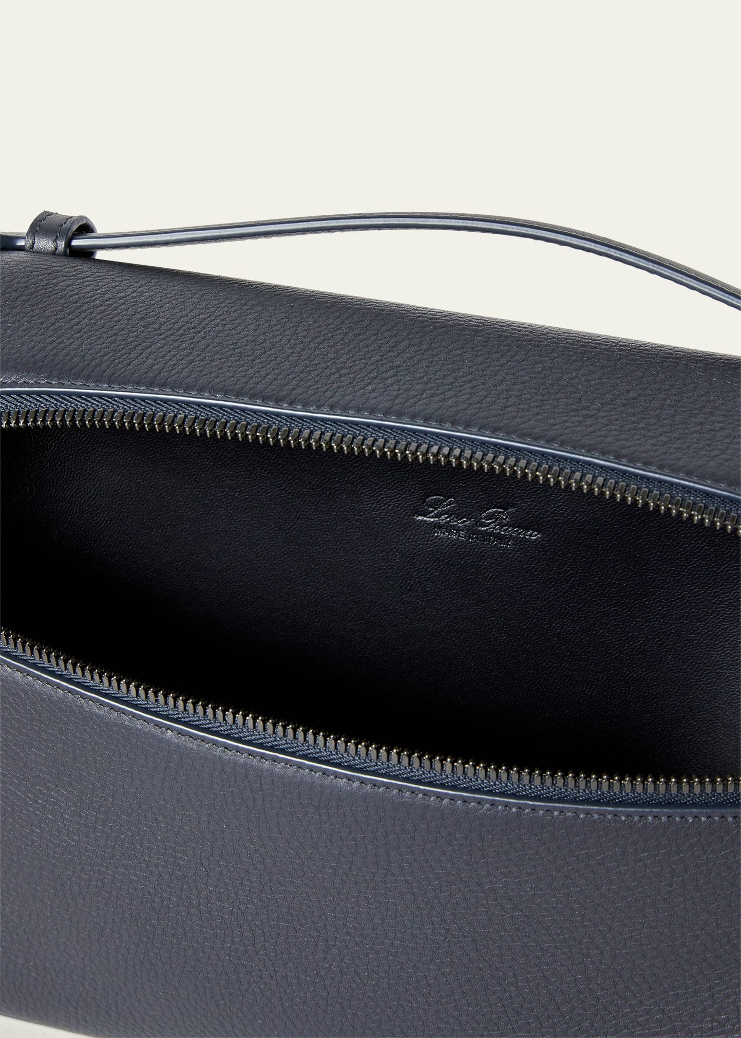 Men's Leather Pouch Bag - 4