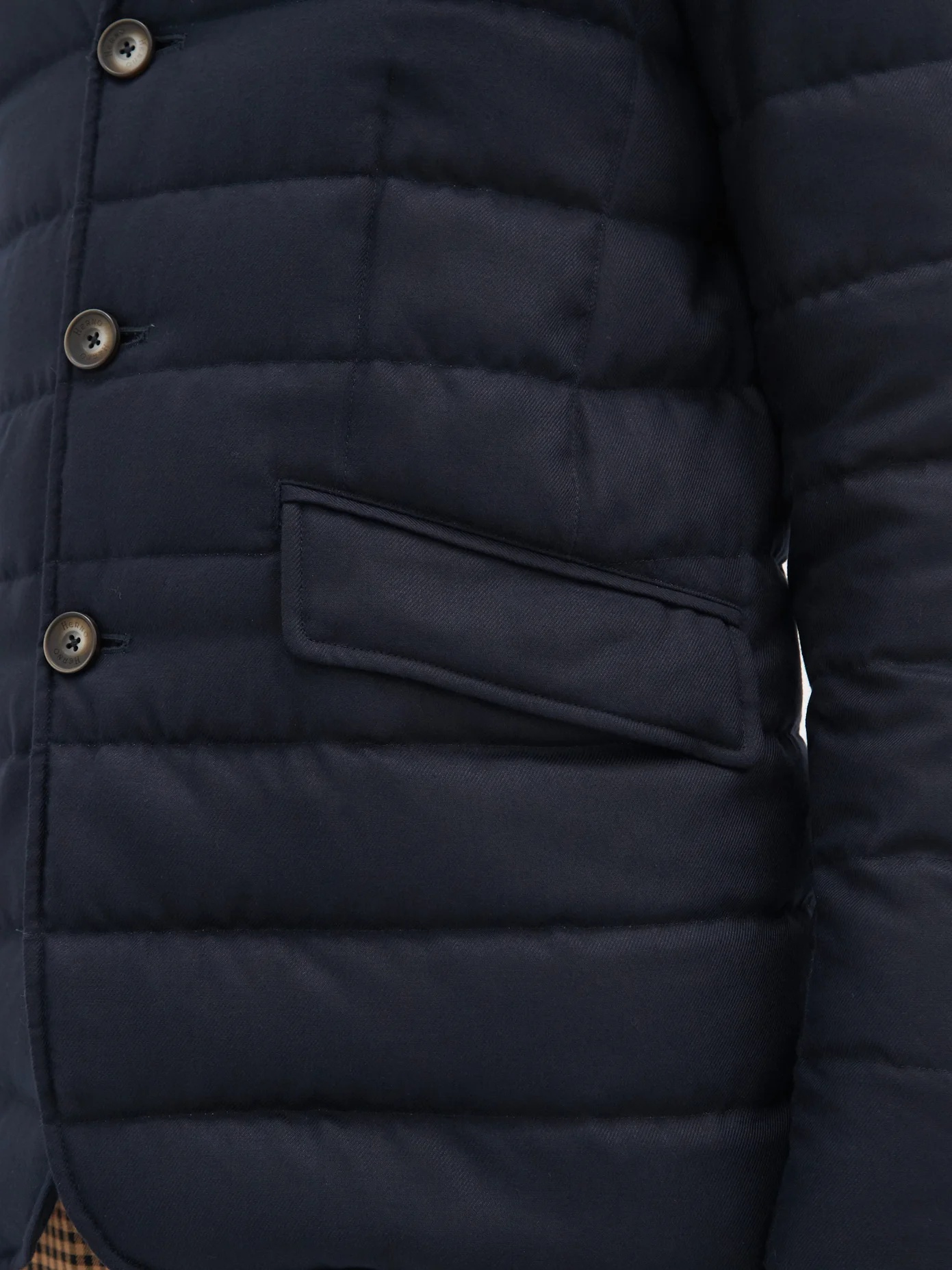 Quilted down jacket - 4