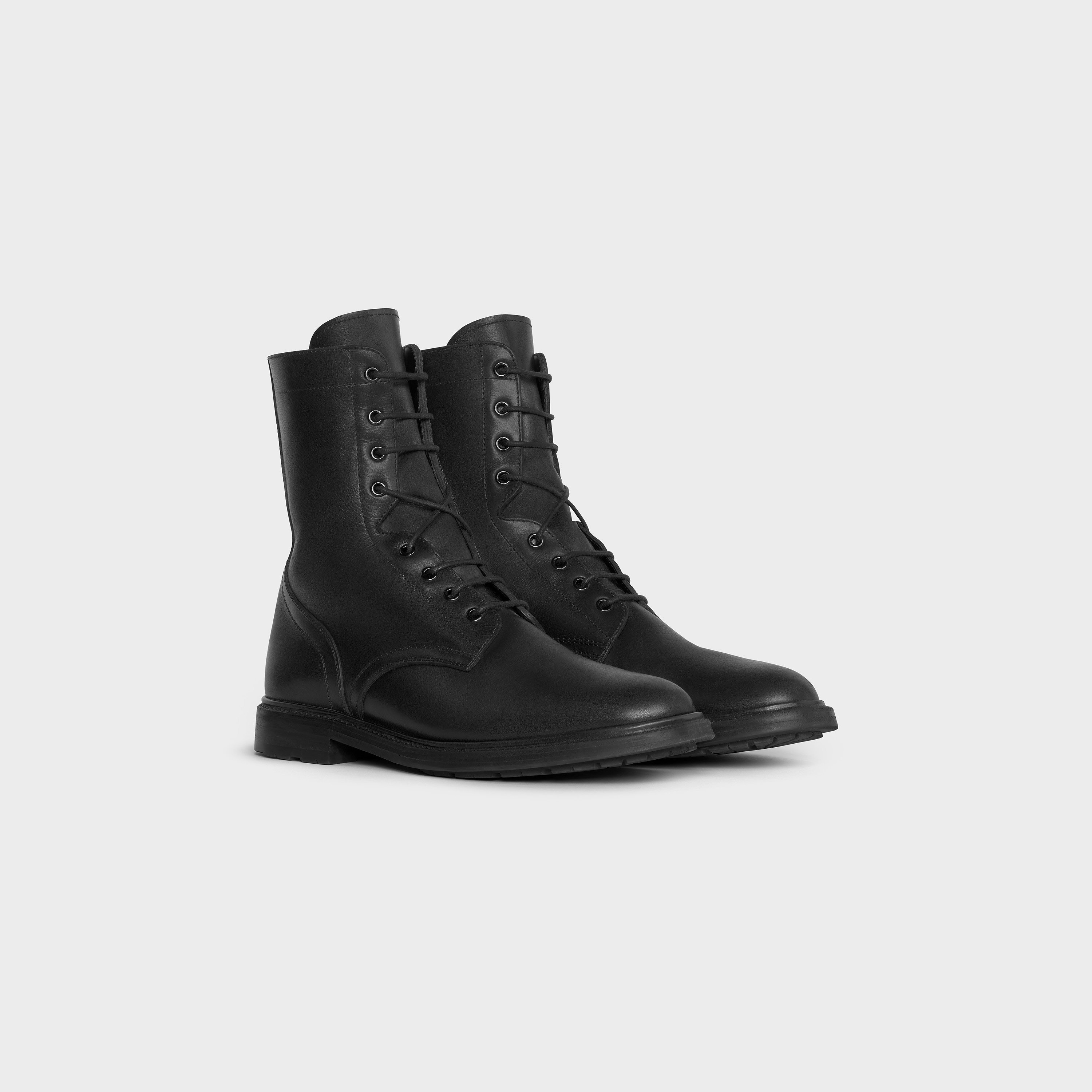 Lace-up boot in CALFSKIN - 2