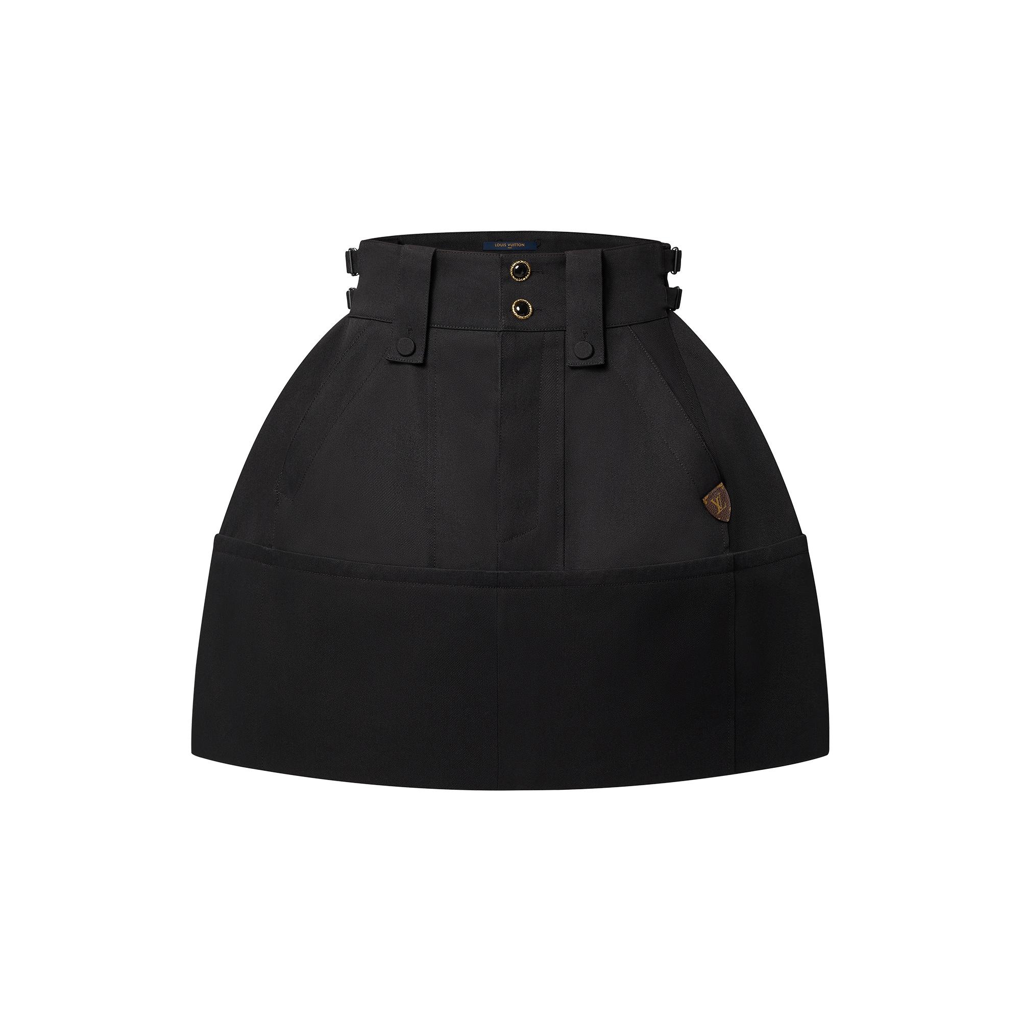 Exaggerated Mini Skirt - 1