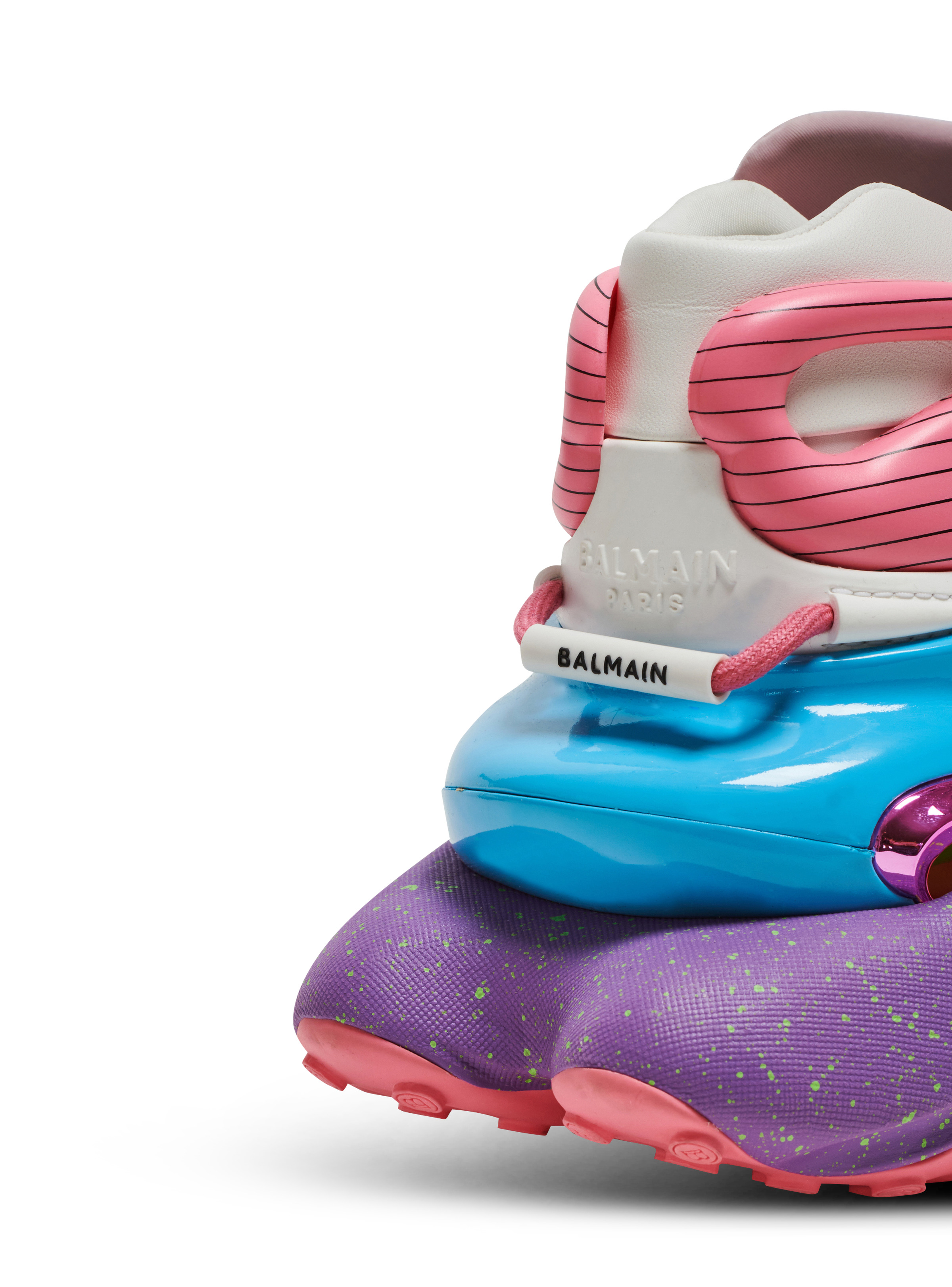 Unicorn trainers in neoprene and leather - 6