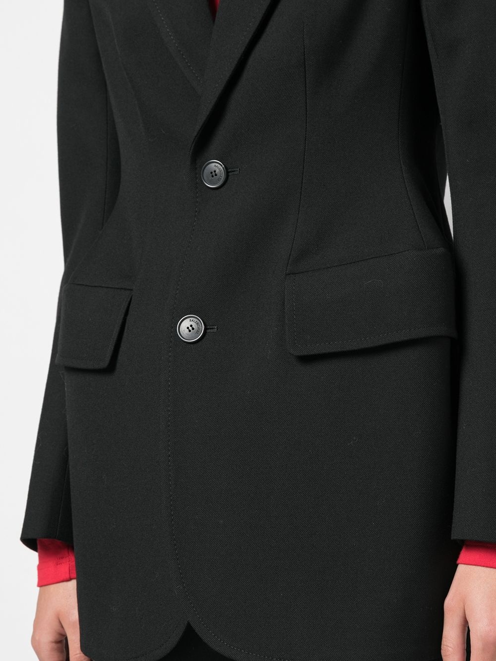 structured tailored blazer - 5
