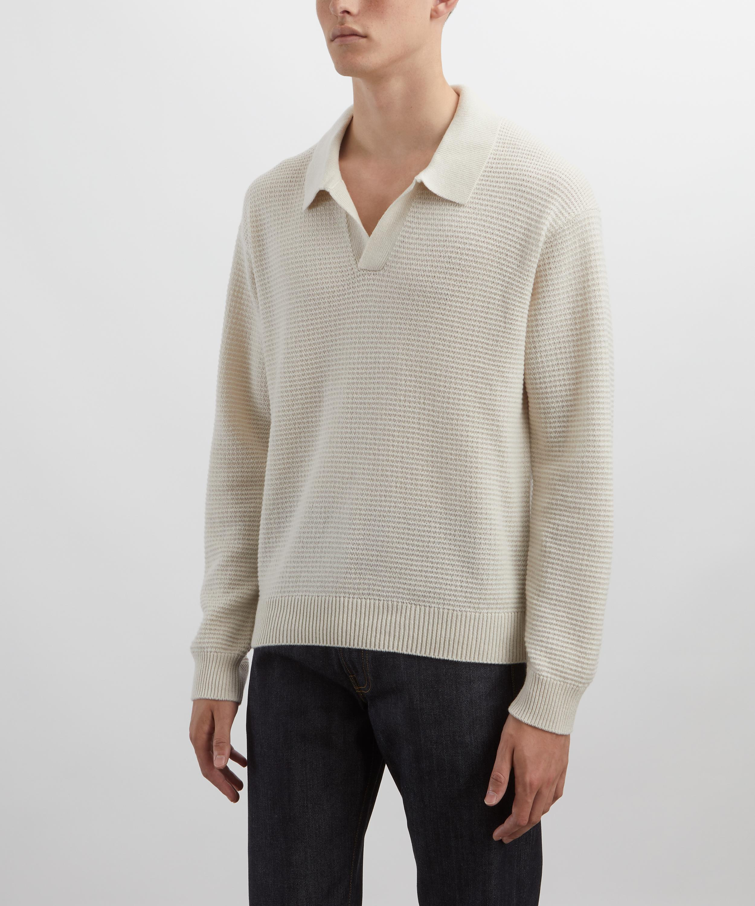 Textured Wool-Cashmere Jumper - 3