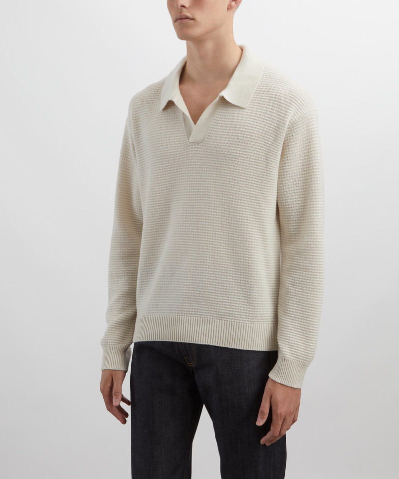 FRAME Textured Wool-Cashmere Jumper outlook