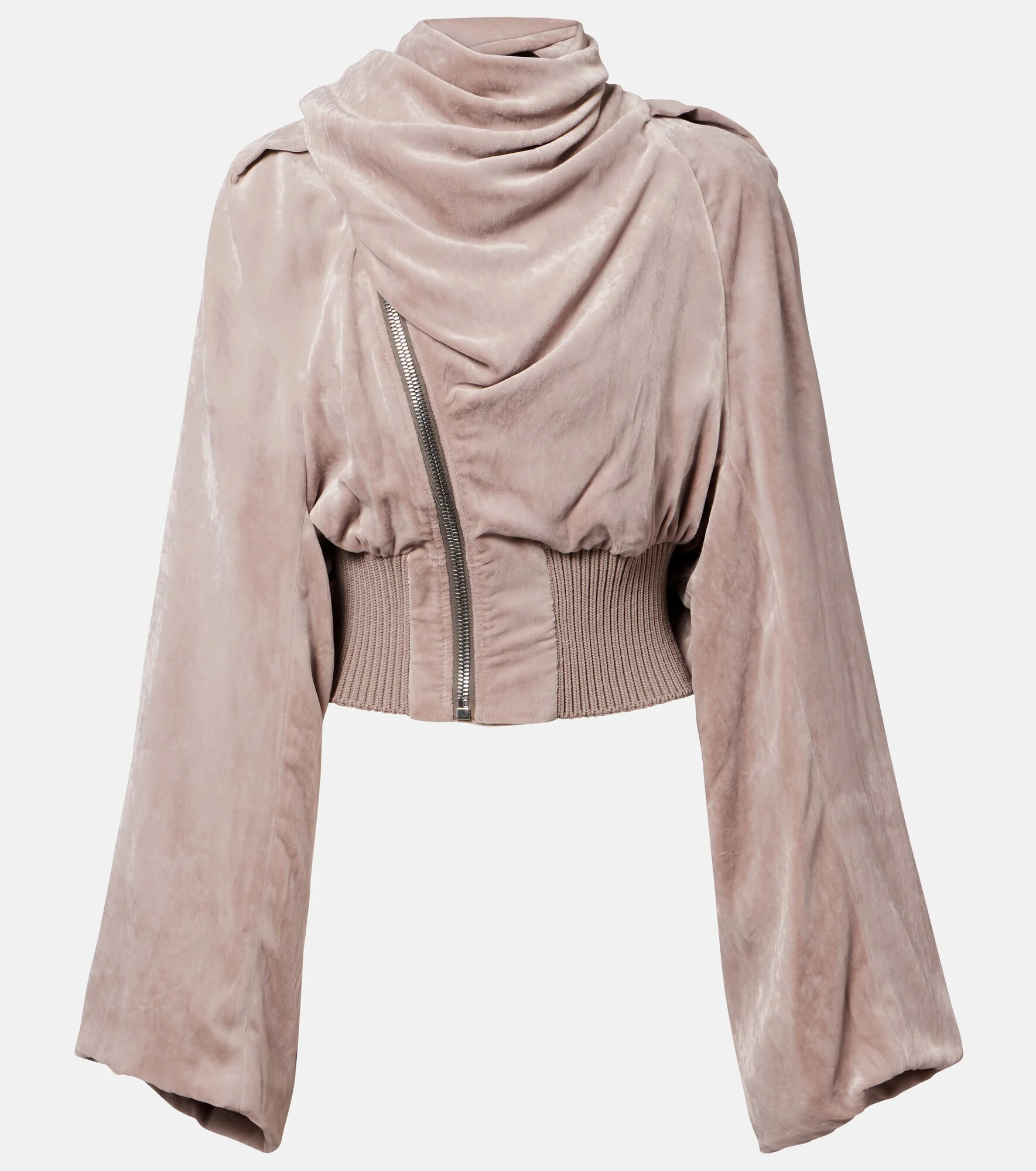 Scarf Flight chenille bomber jacket - 1
