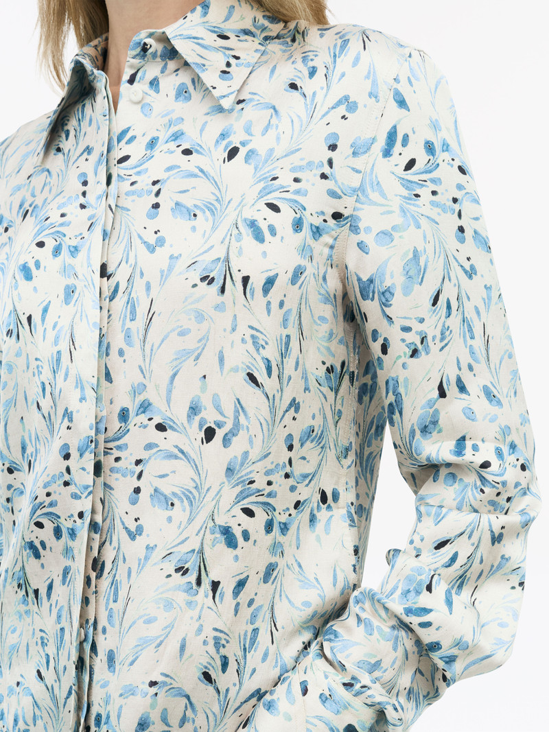 Clemande P Linen Blend Shirt 5