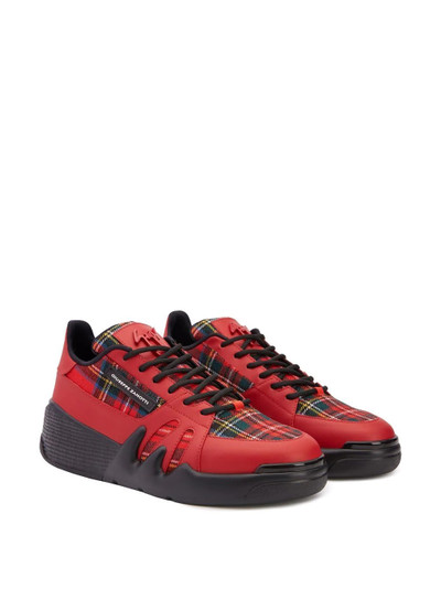 Giuseppe Zanotti Talon leather sneakers outlook