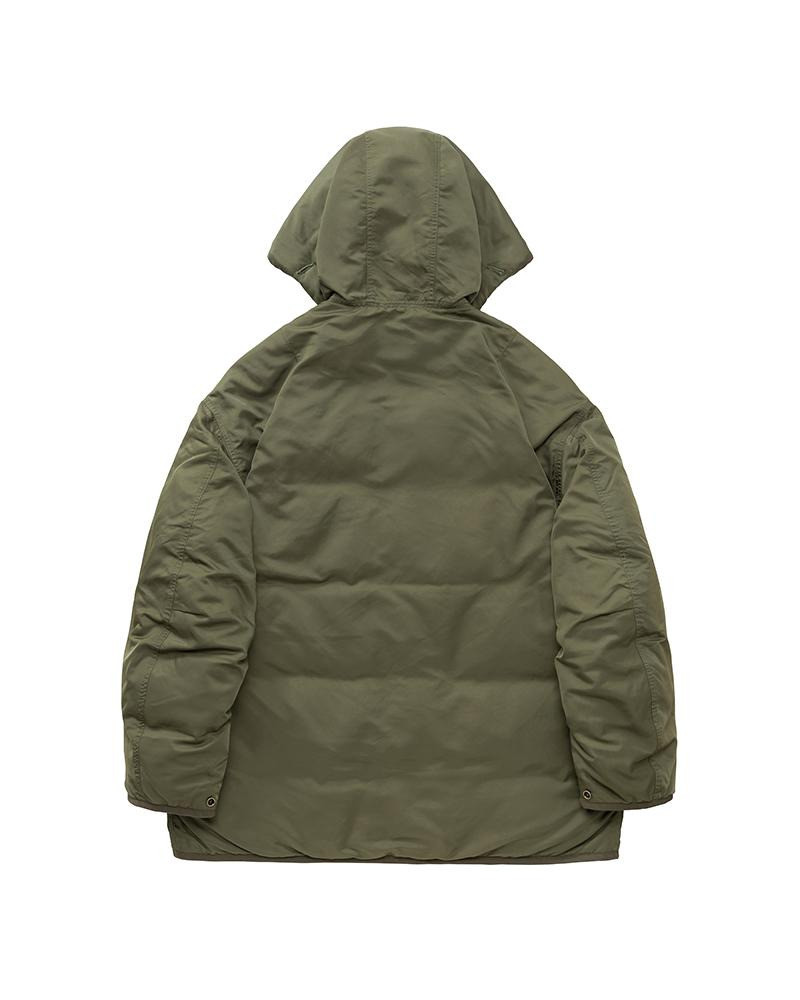 visvim GREELY CORPS DOWN PARKA OLIVE outlook