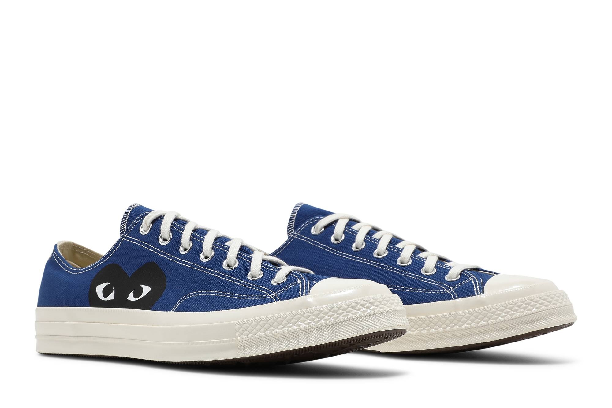 Comme des Garçons PLAY x Chuck 70 Low 'Blue Quartz' - 8