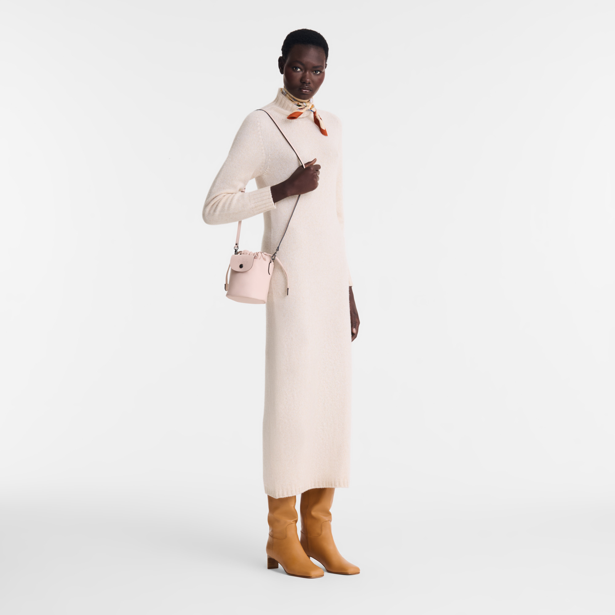 Le Pliage Xtra Bucket bag Nude - Leather - 2