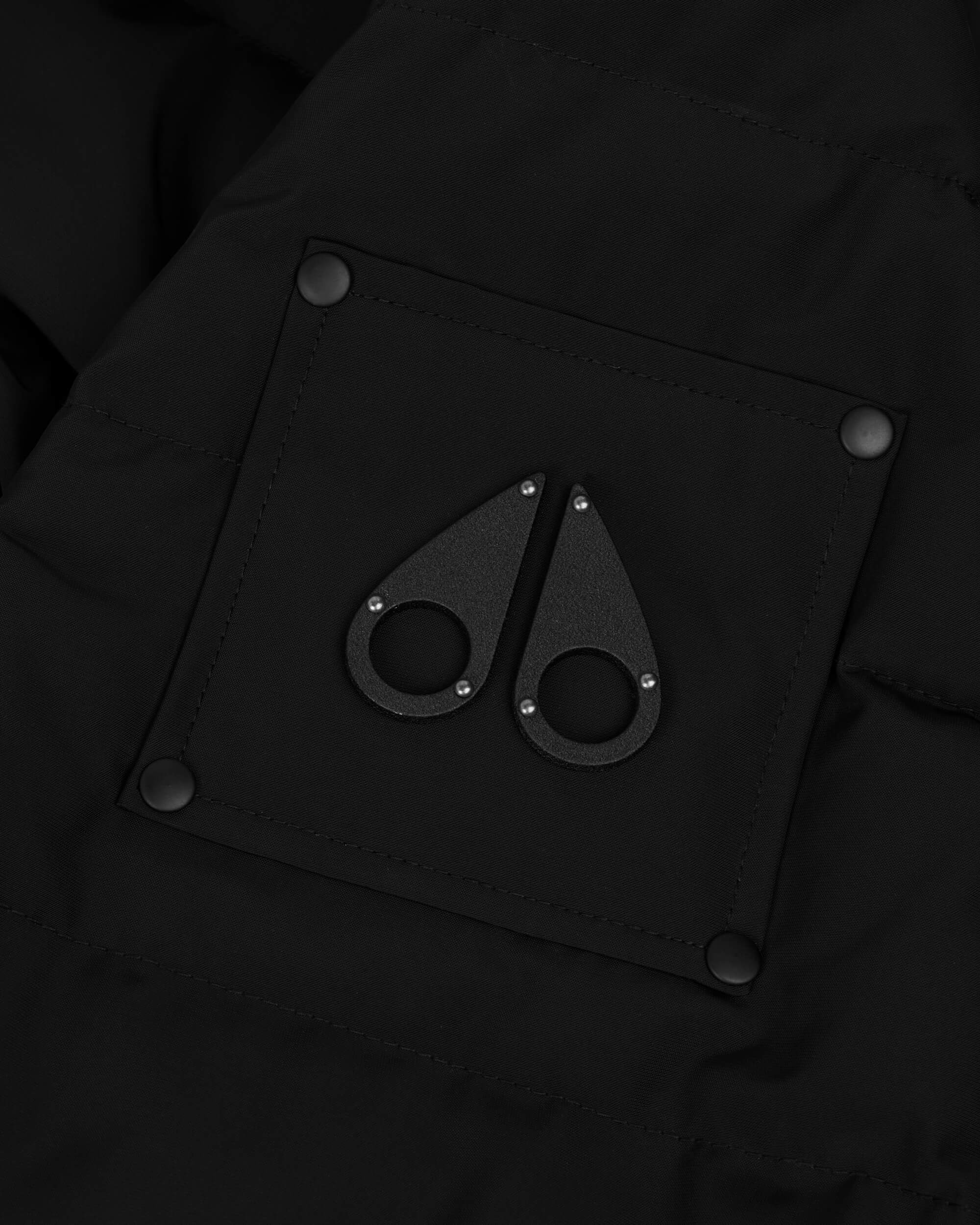 ONYX SCOTCHTOWN SHEARLING BOMBER JACKET - 5