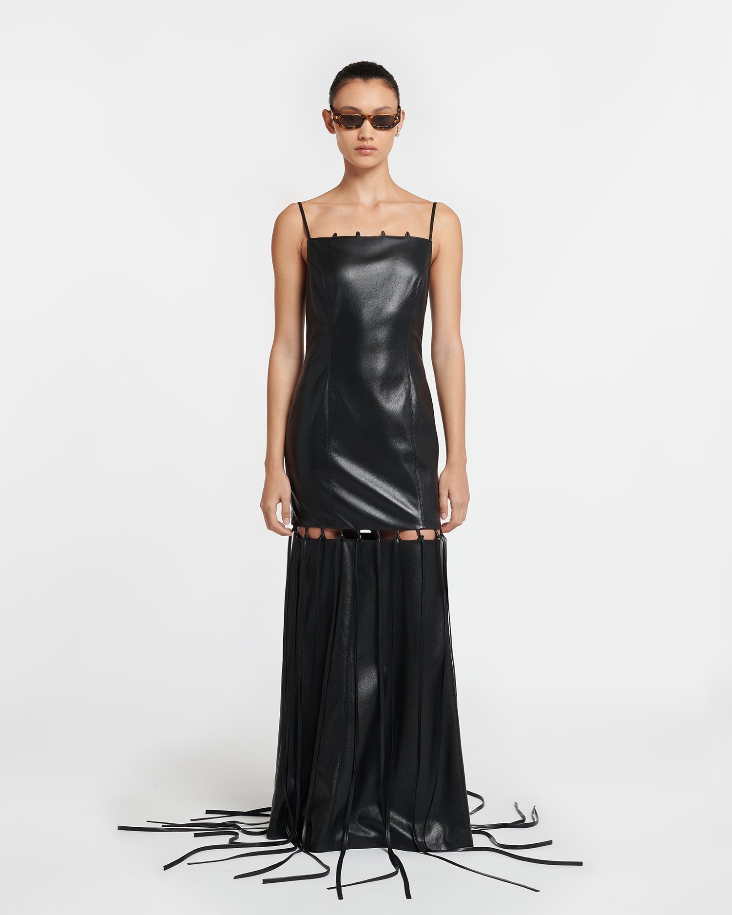 Okobor™ Alt-Leather Maxi Dress - 2