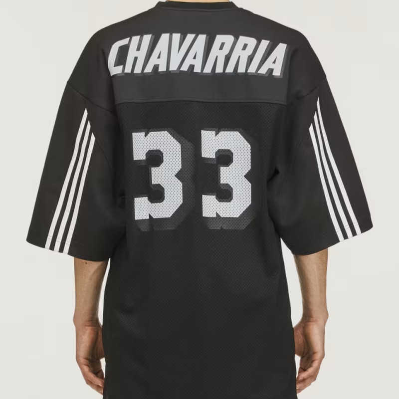 WILLY CHAVARRIA Adidas X Chavarria Football Jersey in Black outlook