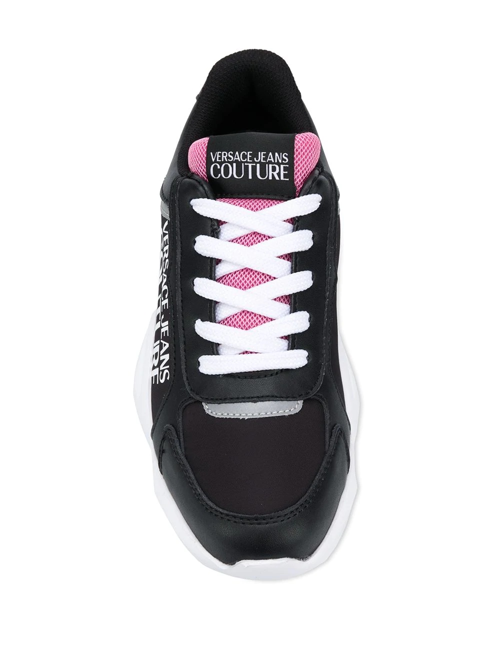 branded low-top sneakers - 4