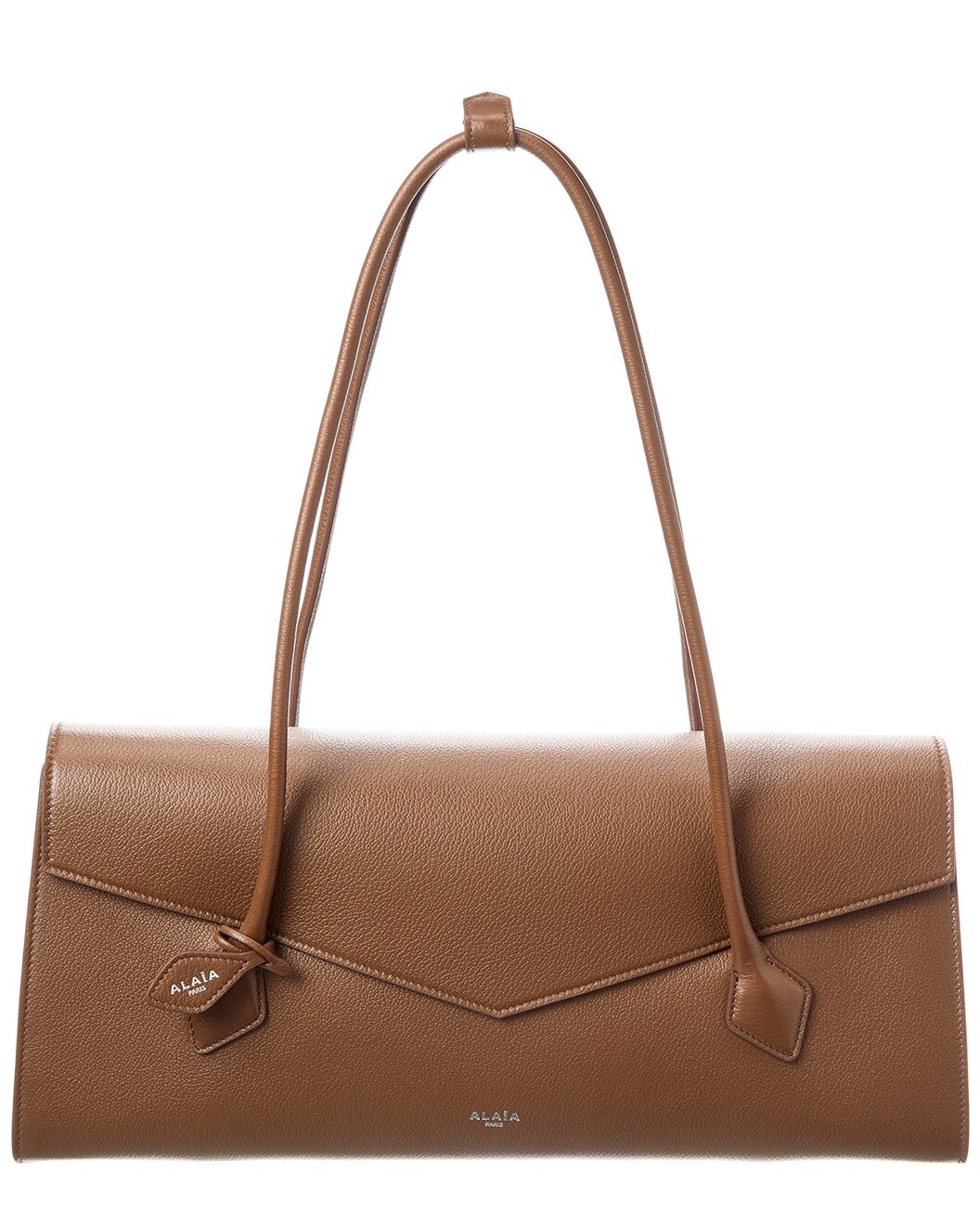 ALAIA Le Teckel Flap Leather Tote - 1