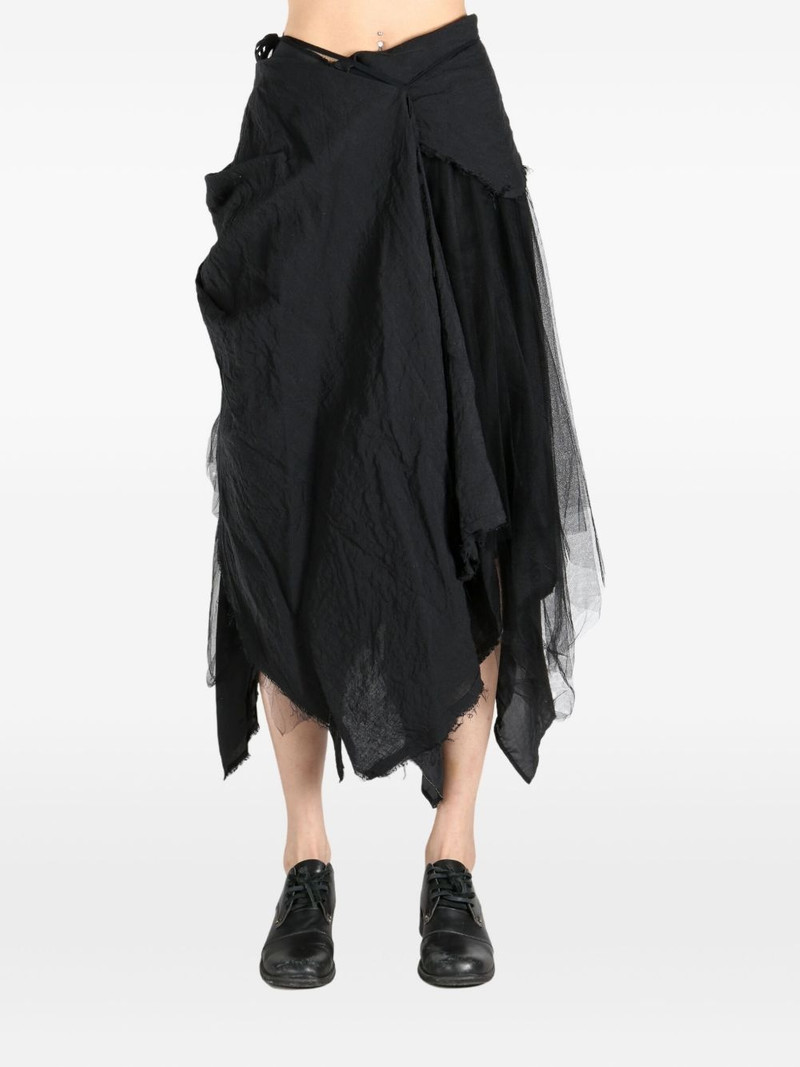Marc Le Bihan asymmetrical panelled skirt outlook