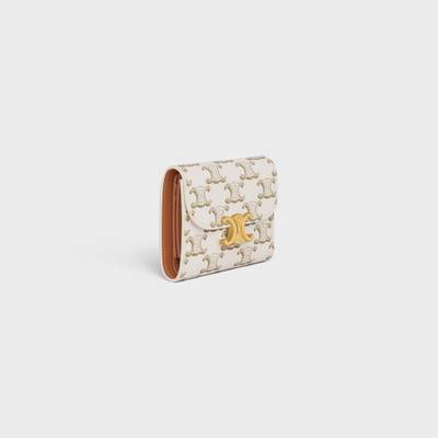 CELINE Small Wallet TRIOMPHE in Triomphe Canvas outlook