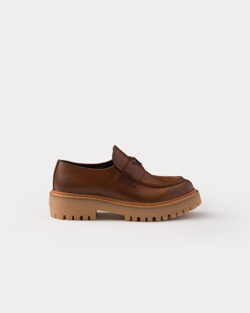 Prada Leather loafers outlook