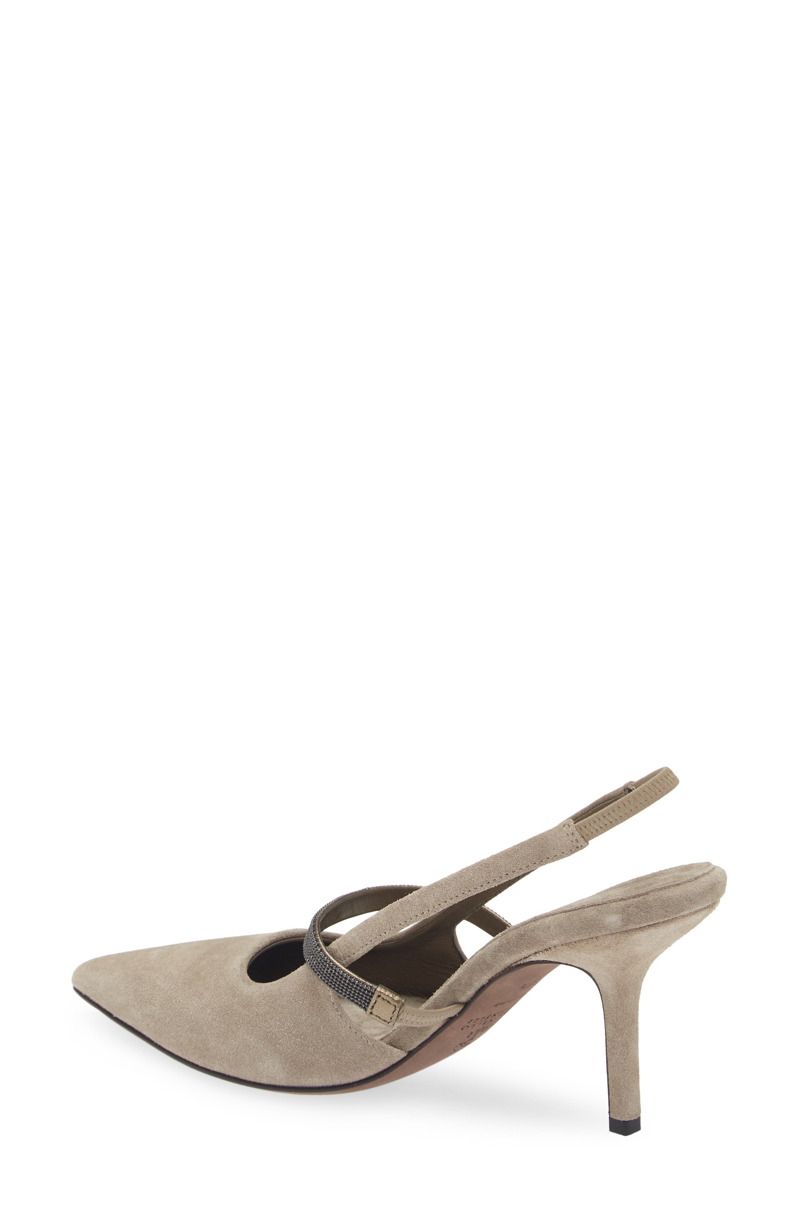 Pointed Toe Slingback Pump - 2
