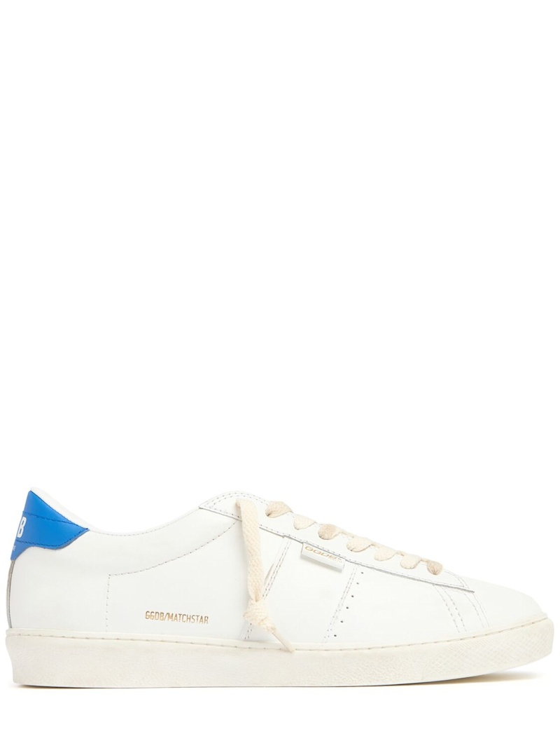 Matchstar leather sneakers - 1