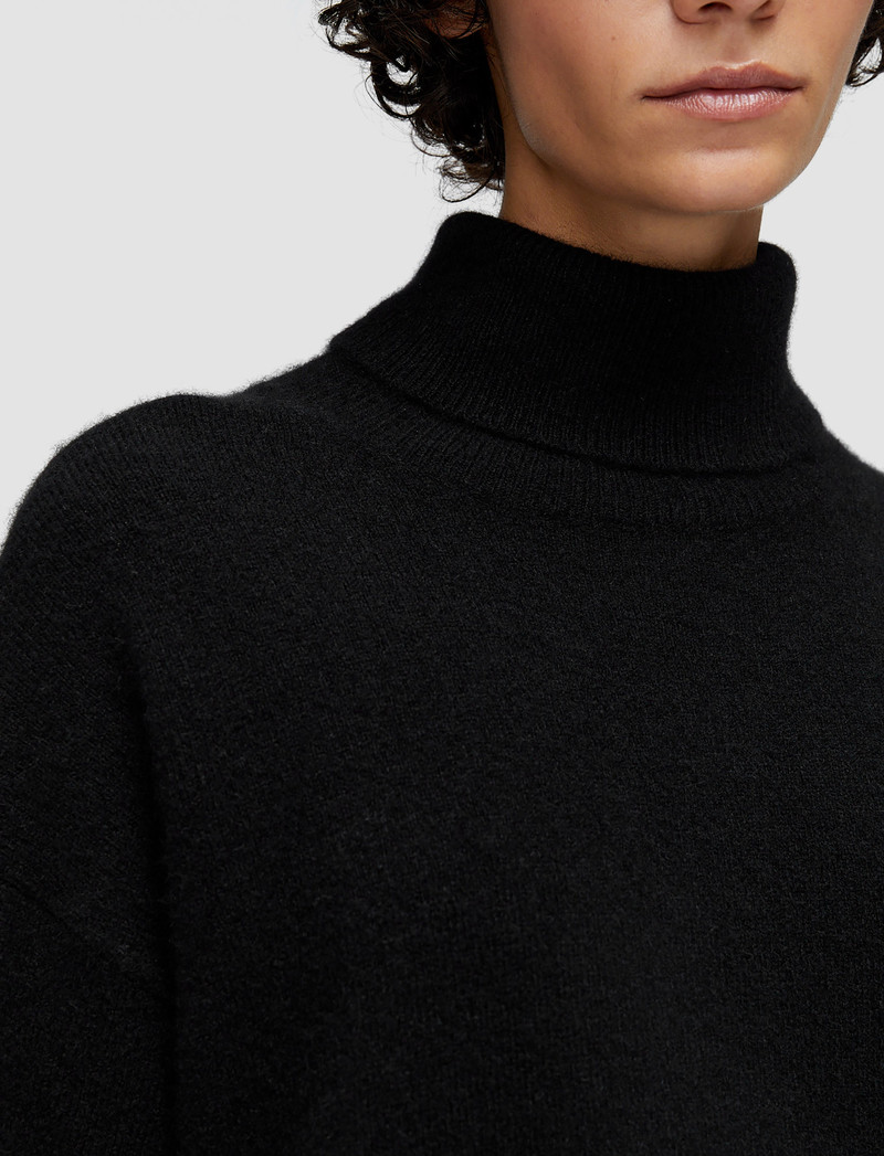 Brushed Cashmere High Neck Jumper 5