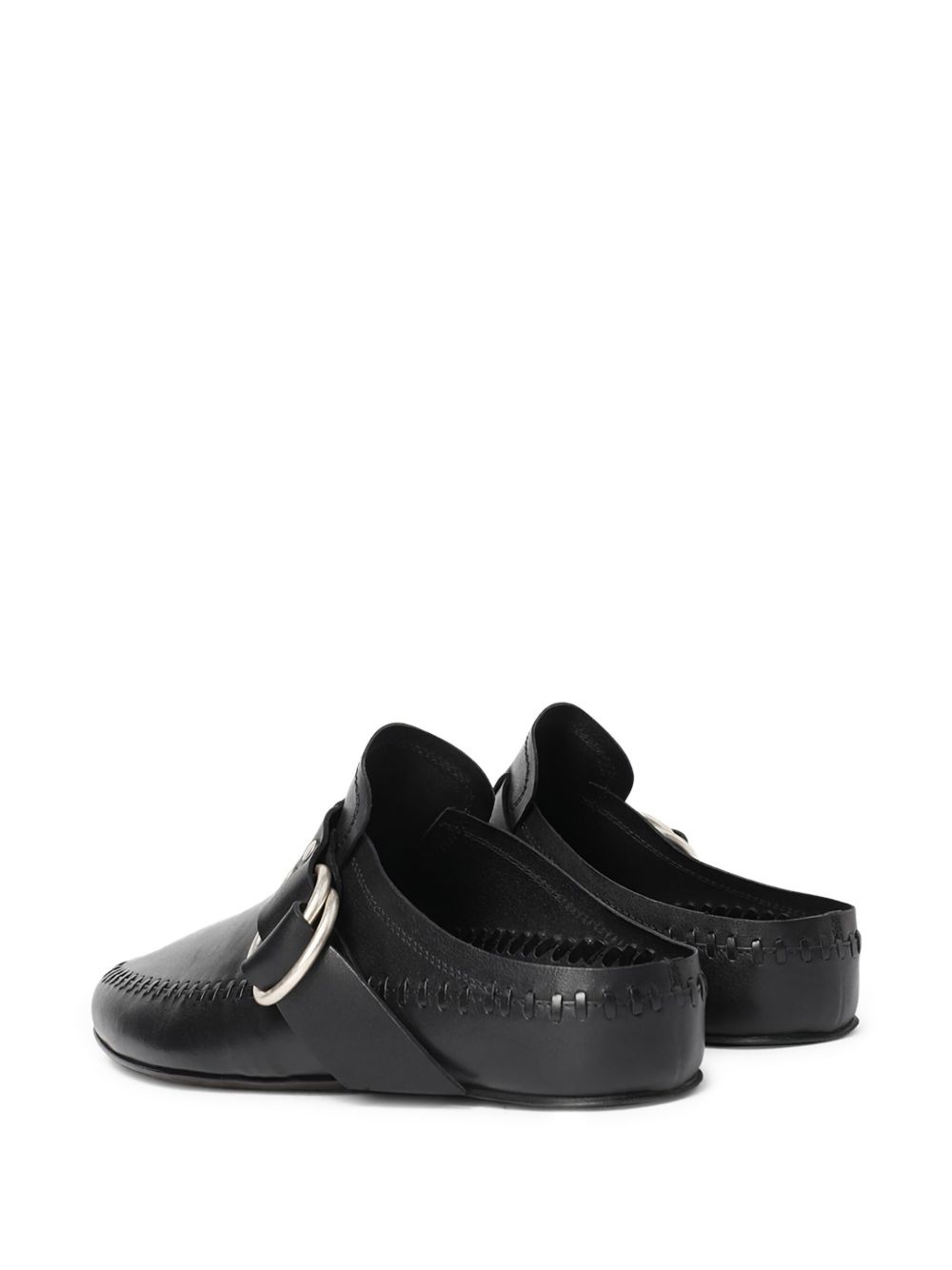 leather mules - 3