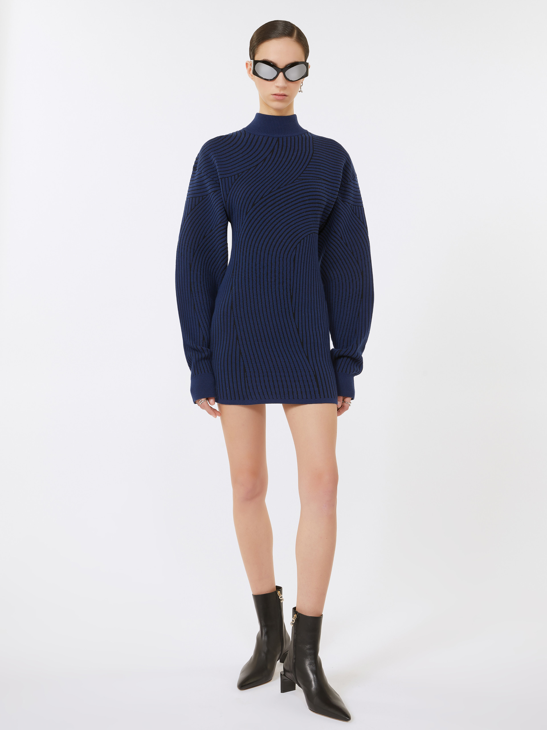 PRIMO 3D jacquard-knit dress - 2