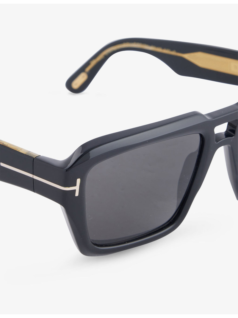 TOM FORD Icon TF1202 Square-Shape Acetate Sunglasses outlook