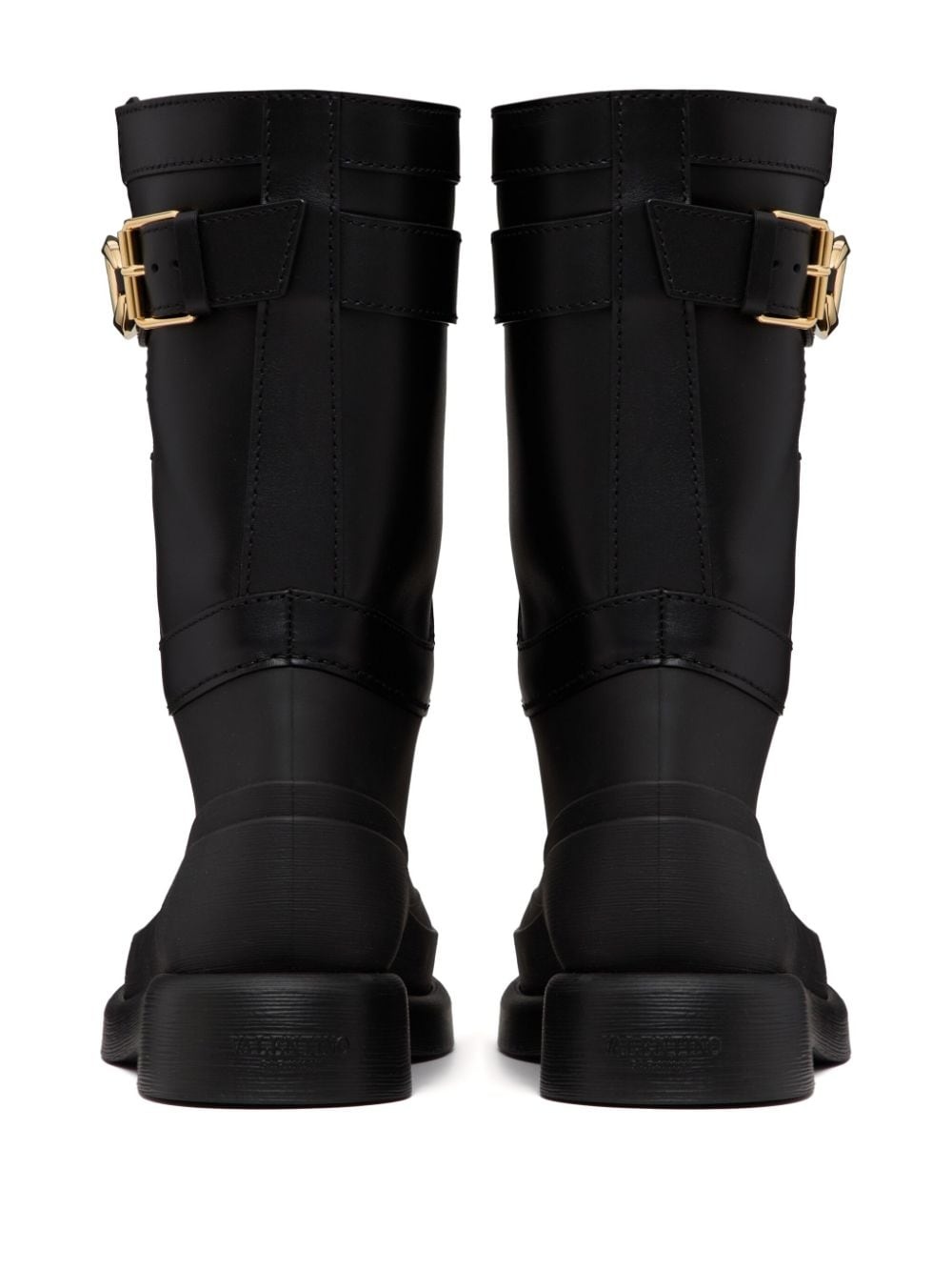 VLogo buckle boots - 3