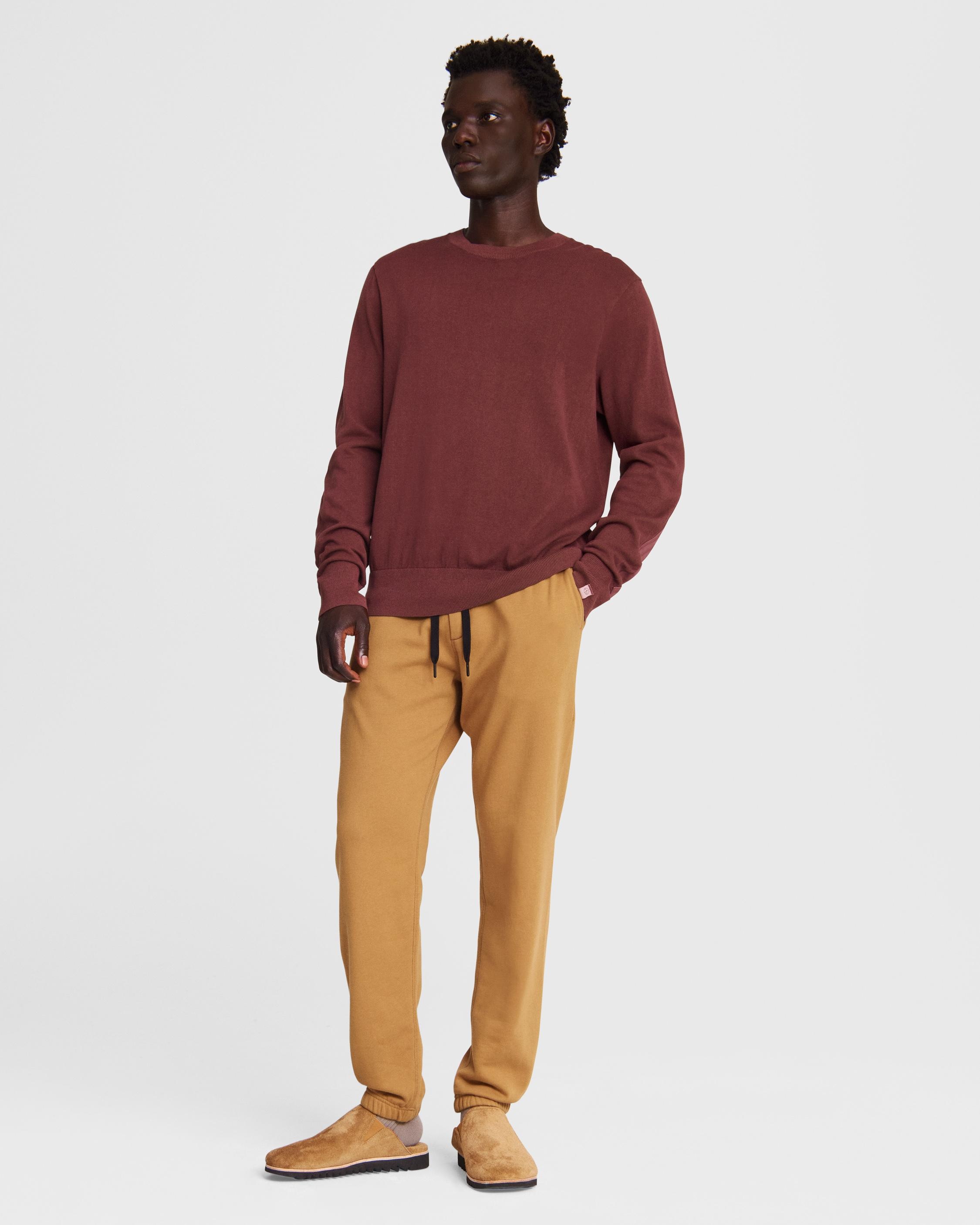 Caleb Cotton Crew
Classic Fit Sweater - 3