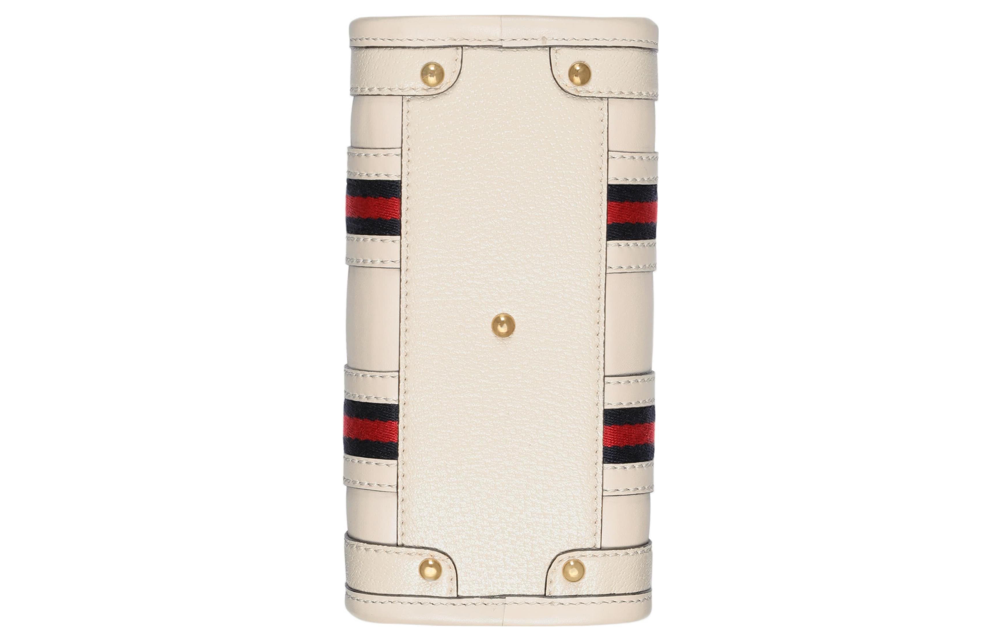 (WMNS) Gucci Mini Top Handle Bag With Double G 'White' 715771-AAA0O-9041 - 7