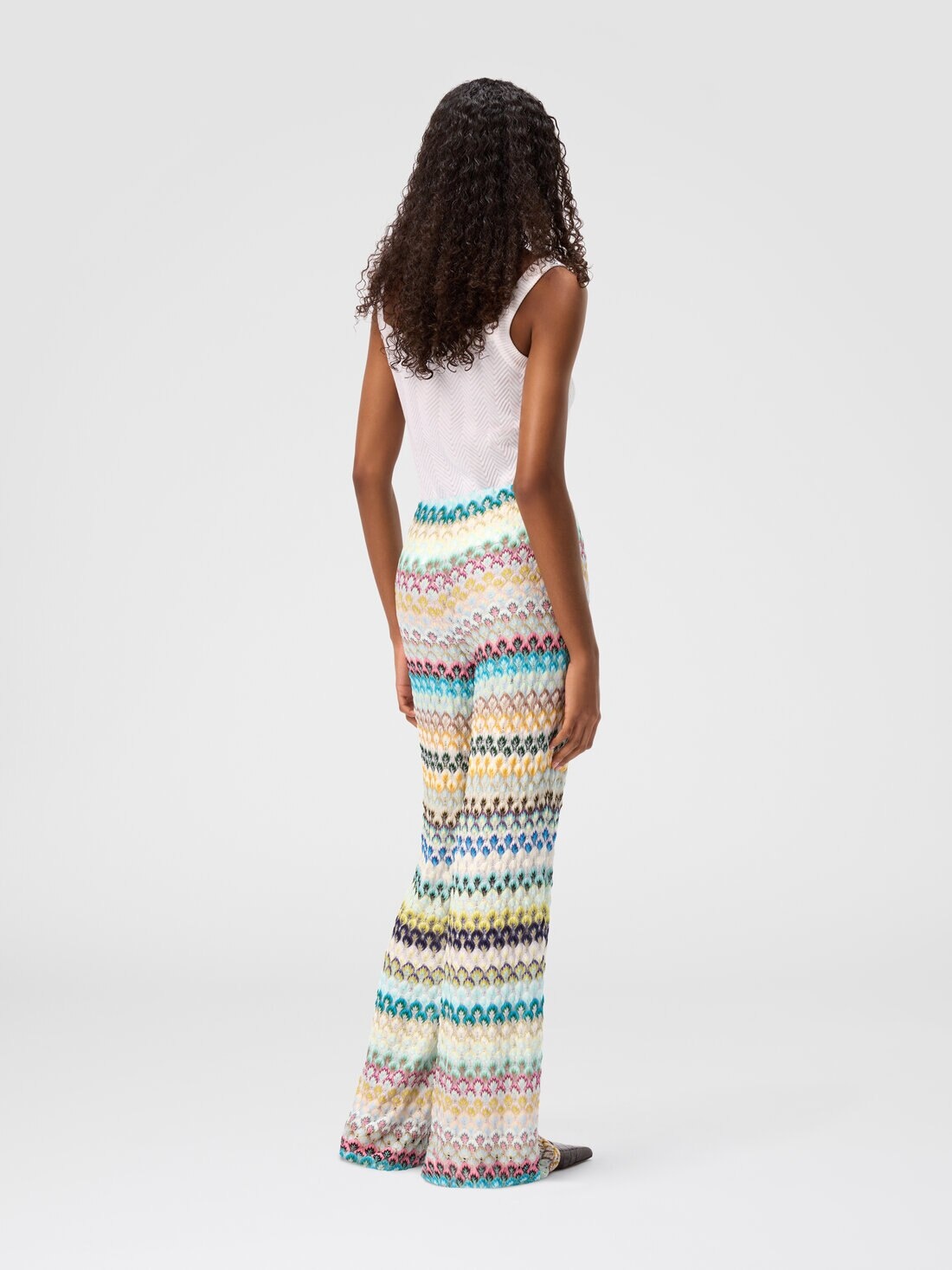 Palazzo pants in lace - 3